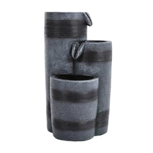 Load image into Gallery viewer, Outdoor Decor Solar-Powered Water Fountain Decor with LED Light Living and Home