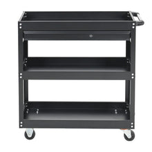 Load image into Gallery viewer, 3 Tier Rolling Tool Cart with Lockable Drawer Tool Storage Cabinets Living and Home
