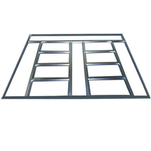 Load image into Gallery viewer, Garden Metal Storage Shed with Gabled Roof Top Large Size Garden Storages & Greenhouses Living and Home