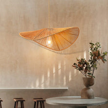 Load image into Gallery viewer, Lightsin Vintage Pendant Light Simple Creative Handwoven Hemp Rope Fixture Lightsin UK