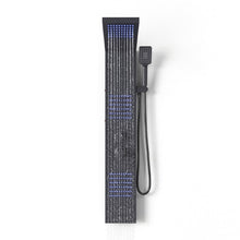 Load image into Gallery viewer, 4 Function LED Lights Shower Panel Wall Mount Shower System with Hand Shower Head Shower Systems Living and Home