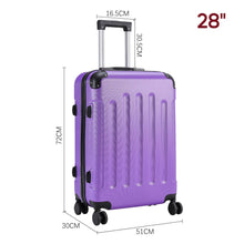 Load image into Gallery viewer, 20/24/28 Inch Modern Hardside Type Spinner Suitcase with Combination Lock Travel Suitcases Living and Home