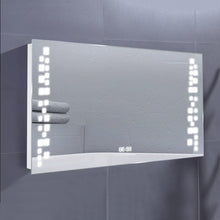 Load image into Gallery viewer, Modern Fog-Free LED Horizontal Bathroom Mirror, Surface Mount Living and Home