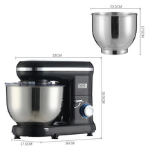 Load image into Gallery viewer, 5.5-Quart Household Stand Black Mixer Kitchen Appliances Living and Home