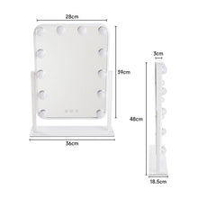 Load image into Gallery viewer, Hollywood Vanity Makeup Mirror with 12 Bulbs Living and Home
