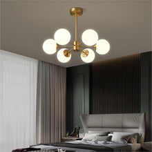 Load image into Gallery viewer, Lightsin Post-Modern Creative Copper Globe Chandelier Lightsin