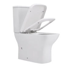 Load image into Gallery viewer, 80cm H 2-Piece Elongated Square Toilet with Dual Flush Toilet Living and Home