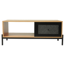 Load image into Gallery viewer, Livingandhome Rattan Coffee Table with Storage for Living Room, JM2219