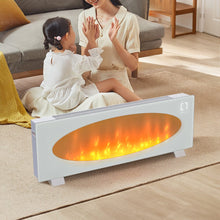 Load image into Gallery viewer, 42 inch Freestanding Electric Fireplace with Remote Control 2000W Wall Fireplaces Wall Mounted Fireplaces Living and Home