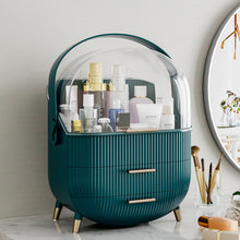 Load image into Gallery viewer, Livingandhome Elegant Makeup Storage Organizer Box with Drawers and Handle