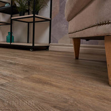 Load image into Gallery viewer, PVC Wooden Self-adhesive Laminate Flooring Planks for Home Decor Living and Home