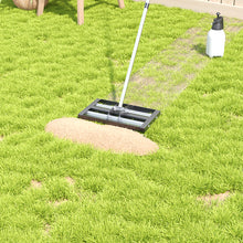 Load image into Gallery viewer, Garden Lawn Levelling Rake with Aluminium Alloy Rollers