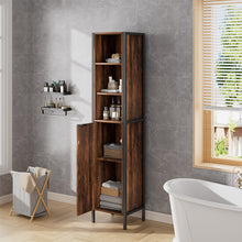 Load image into Gallery viewer, 5-tier Tall Storage Cabinet with Single-door