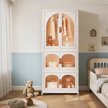 Load image into Gallery viewer, Foldable Wardrobe and Storage Box Organizer for Kids Room