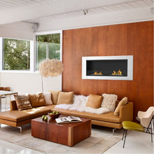 Load image into Gallery viewer, 35Inch 47Inch Indoor Under TV Bio Ethanol Fireplace Wall Mounted Biofire Fireplaces Living and Home