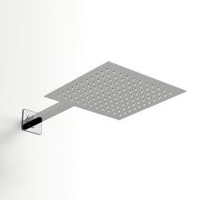 Load image into Gallery viewer, Sliver/Black Chrome Plated Square Concealed Shower Mixer Set Bathroom Shower Living and Home