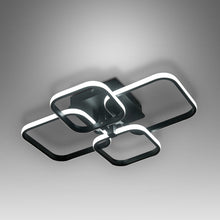 Load image into Gallery viewer, 4 Head Square Led Ceiling Light Modern Acrylic Chandelier Lamp Ceiling Light Fixtures Living and Home