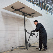 Load image into Gallery viewer, 11ft Drywall Lifter with Rolling Casters Panel Hoist Lifts Living and Home