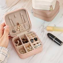 Load image into Gallery viewer, Portable PU Leather Travel Jewellery Box