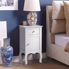 Load image into Gallery viewer, Wooden Bedside Side Table Nightstand with Drawer