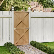 Load image into Gallery viewer, Garden Flat Top Pine Wood Gate Kit