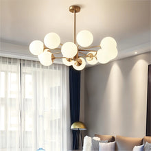 Load image into Gallery viewer, Lightsin Post-Modern Creative Copper Globe Chandelier Lightsin
