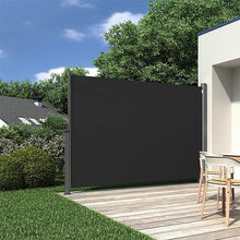 Load image into Gallery viewer, Livingandhome Outdoor Retractable Privacy Side Awning