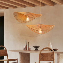 Load image into Gallery viewer, Lightsin Vintage Pendant Light Simple Creative Handwoven Hemp Rope Fixture Lightsin UK