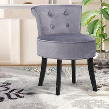 Load image into Gallery viewer, Velvet Vanity Stool with Thick Cushion Living and Home