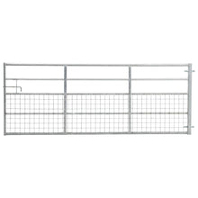 Load image into Gallery viewer, Durable and Rust-Resistan Half Mesh Metal Field Farm Gate Farm Gates Living and Home