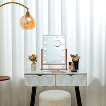 Load image into Gallery viewer, Adjustable Large Rectangular Lighted Makeup Mirror Living and Home