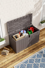 Load image into Gallery viewer, Livingandhome 105-Gallon Outdoor Deck Box