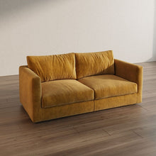Load image into Gallery viewer, Cottonfy Retro Elegance Luxe Fabric Sofa with Mid-Century Charm Cottonfy UK
