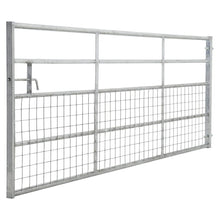 Load image into Gallery viewer, Durable and Rust-Resistan Half Mesh Metal Field Farm Gate Farm Gates Living and Home