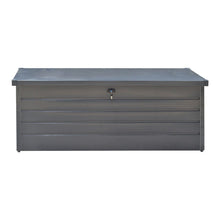 Load image into Gallery viewer, 600L Metal Outdoor Garden Storage Box Lockable Garden Storage Boxes Living and Home