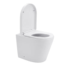 Load image into Gallery viewer, 55cm D Wall Mounted Elongated Toilet Toilet Living and Home