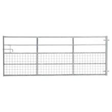 Load image into Gallery viewer, Durable and Rust-Resistan Half Mesh Metal Field Farm Gate Farm Gates Living and Home