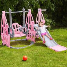Load image into Gallery viewer, 3 in 1 Kids Swing and Slide Set Toddler Climber Playset Swing & Slide Living and Home
