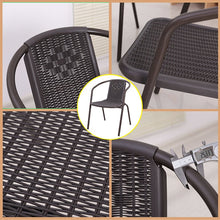 Load image into Gallery viewer, 3/5pcs Garden Patio Dining Set Outdoor Furniture GARDEN DINING SETS Living and Home