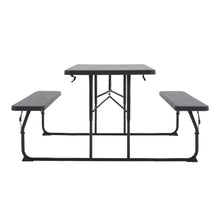 Load image into Gallery viewer, Livingandhome Foldable Picnic Table and Bench Set