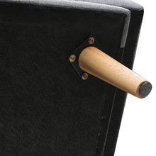 Load image into Gallery viewer, 182cm Grey Fabric 3 Seater Sofa Bed Sleeper Sofa Beds Living and Home