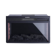 Load image into Gallery viewer, 28Inch 2kw Electric Fireplace Wall Mounted Insert Electric Fire with WIFI Control Fireplaces Living and Home