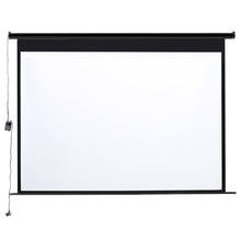 Load image into Gallery viewer, Motorized Electric Projector Screen with Remote Control, AI0721 Projector Screen Living and Home