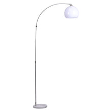 Load image into Gallery viewer, Modern Arched Floor Lamp with Marble Base