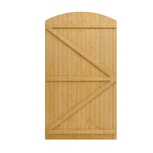 Load image into Gallery viewer, Semi Braced Arch Top Strong Wooden Garden Gate