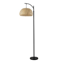 Load image into Gallery viewer, Traditional Woven Rattan Floor Lamp