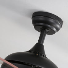 Load image into Gallery viewer, Wooden Blades Ceiling Fan with LED Lamp Light Dimmable & Remote 52Inch Ceiling Light Living and Home