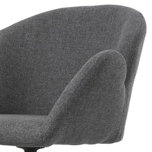 Load image into Gallery viewer, Grey Modern Swivel Chair