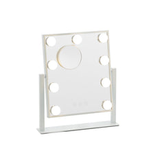 Load image into Gallery viewer, Adjustable LED Hollywood Vanity Mirror Touch Screen Control LED Make Up Mirrors Living and Home White With Magnifier