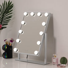 Load image into Gallery viewer, Adjustable Large Rectangular Lighted Makeup Mirror Living and Home